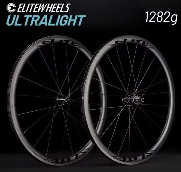 Elitewheels Ultralight Carbon RIM 38mm*25 Wheelset (NEW) Carousel 1