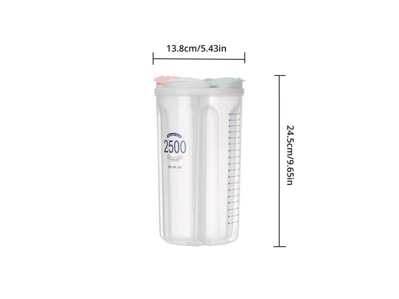 1pc Grain Miscellaneous Grain Storage Tank Plastic Partition Storage Tank Carousel 1