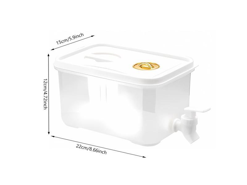 3.5/5/10L Cold Water Jug Large Capacity Cold Kettle With Faucet Beverage Carousel 1