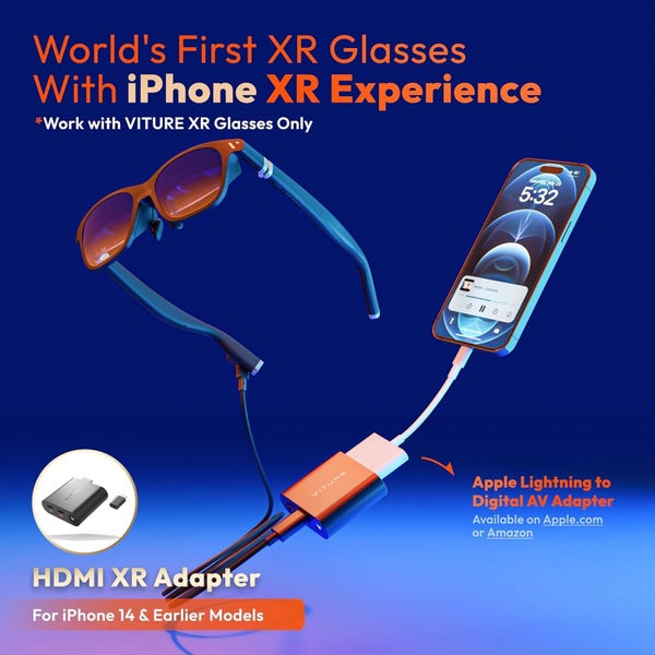 VITURE HDMI XR Adapter For Lightning iPhones & Gaming Consoles Carousel 2