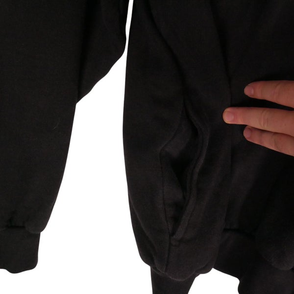 Vintage US Fire Department Denim Collar Pullover Jacket XL Carousel 9