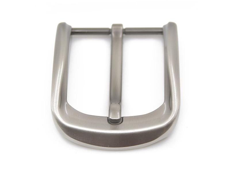 LETAOSK 4cm Rectangular Alloy Pin Single Prong Clip Buckle For Men Leather Belt Carousel 1