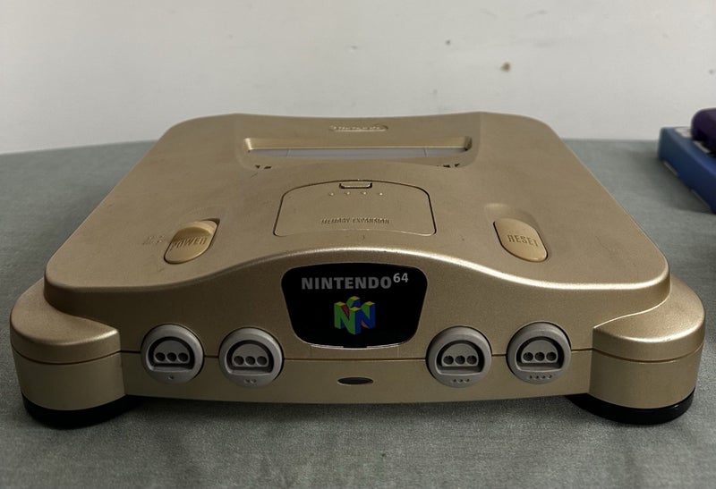 Nintendo 64 Gold Edition Console | SC64 + Expansion Pak | 2 Controllers |62863228306049112