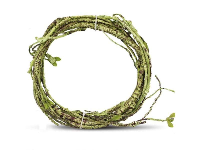 Rainforest Plants Vines Reptile Simulation Rattan Pet Tank Aquarium Landscaping Carousel 1