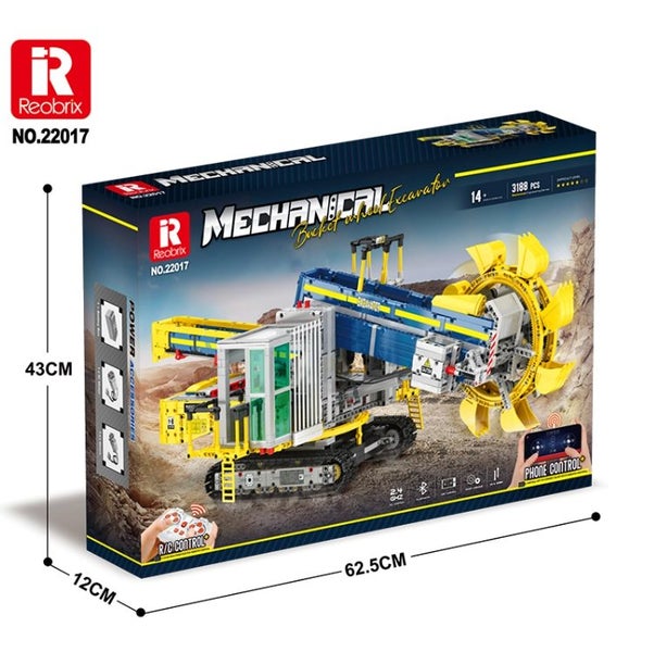Bucket Wheel Excavator 3188pcs Reobrix 22017 Carousel 1