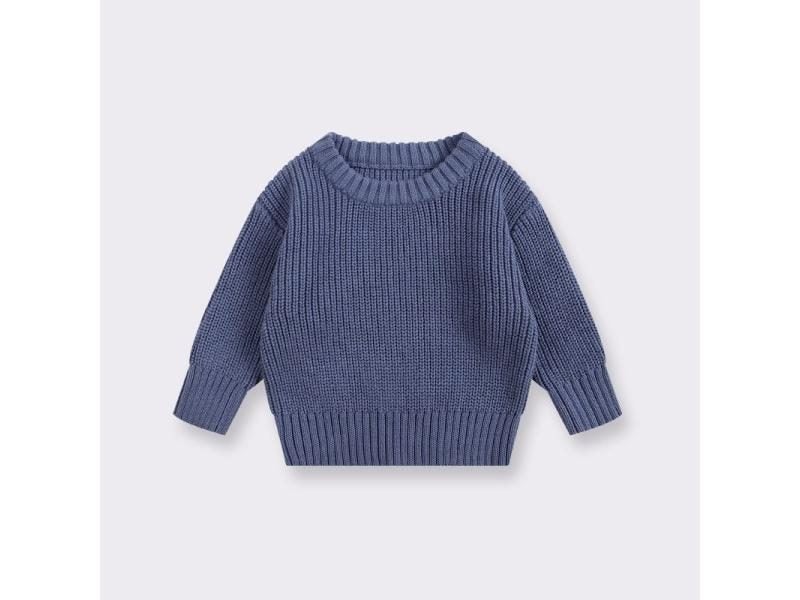 0-6T Newborn Baby Boy/Girl Winter Knit Sweater Top Carousel 1