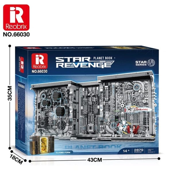 Star Wars Star Revenge Planet Book Reobrix 66030 3058pcs Carousel 1