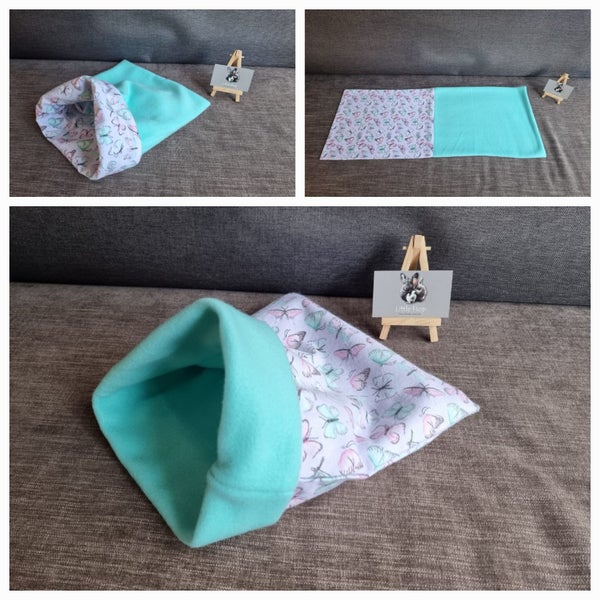 Reversible Cuddle Sack for Small Pets – Soft, Cosy & Snuggly Carousel 2