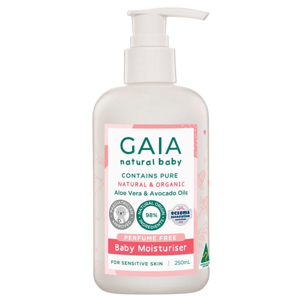 GAIA Natural Baby Moisturiser 250mL Carousel 1