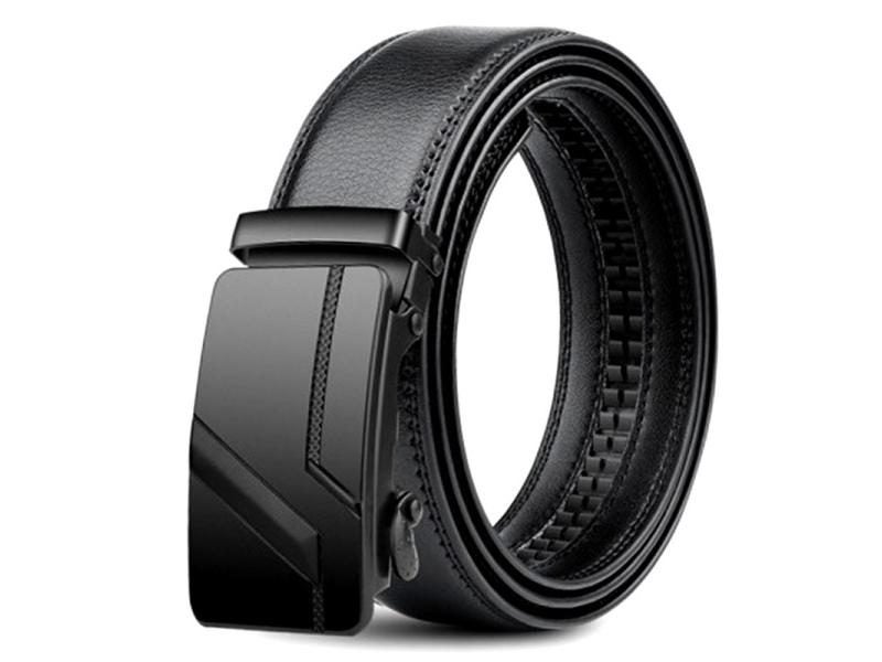 105 150 140 130 160 170cm Large Plus Size Men's Belt PU Brand Fashion Automatic Carousel 1