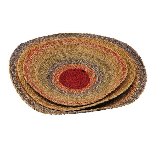 Round Plate/ Wall Decor - Set of 3 Carousel 2