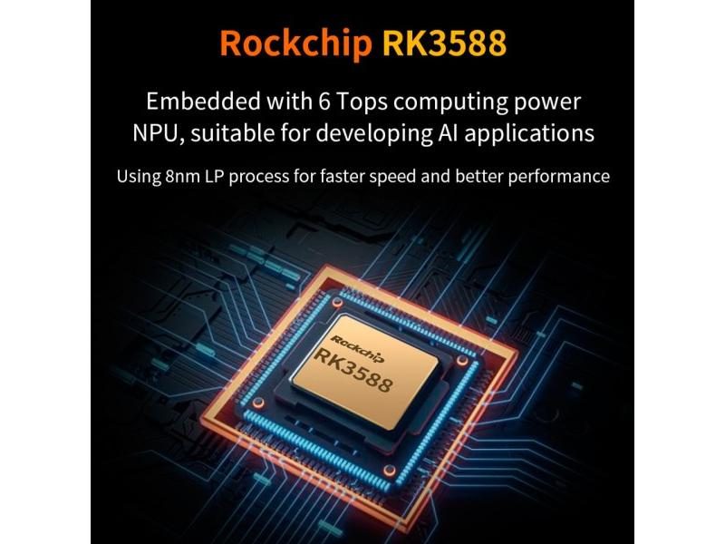 Orange Pi 5 Plus 32GB RAM RK3588 PCIE Module External WiFi-BT SSD M2.0 Dev Carousel 1