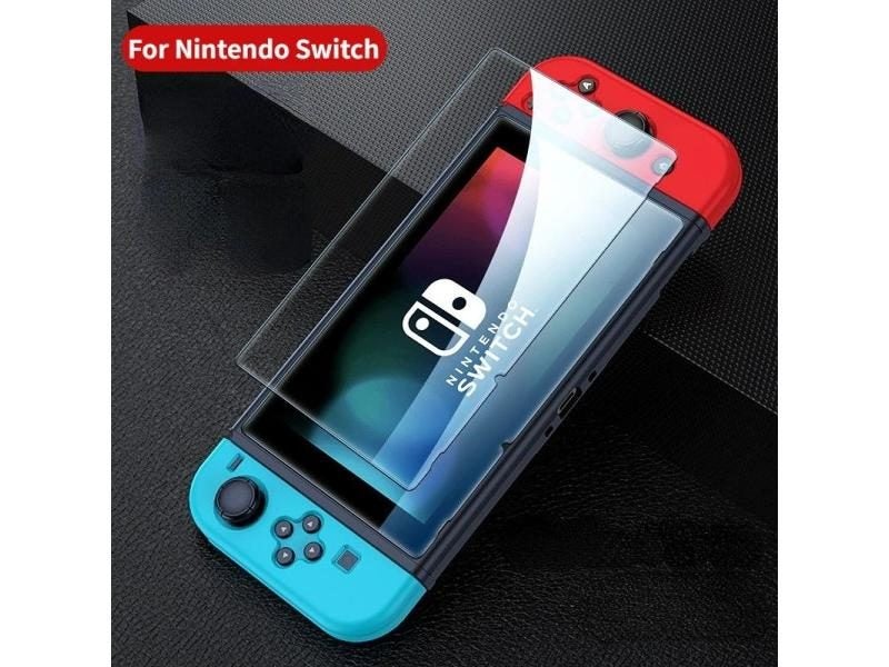 8PCS Protective Tempered Glass For Nintend Switch Lite Screen Protector Film Carousel 1