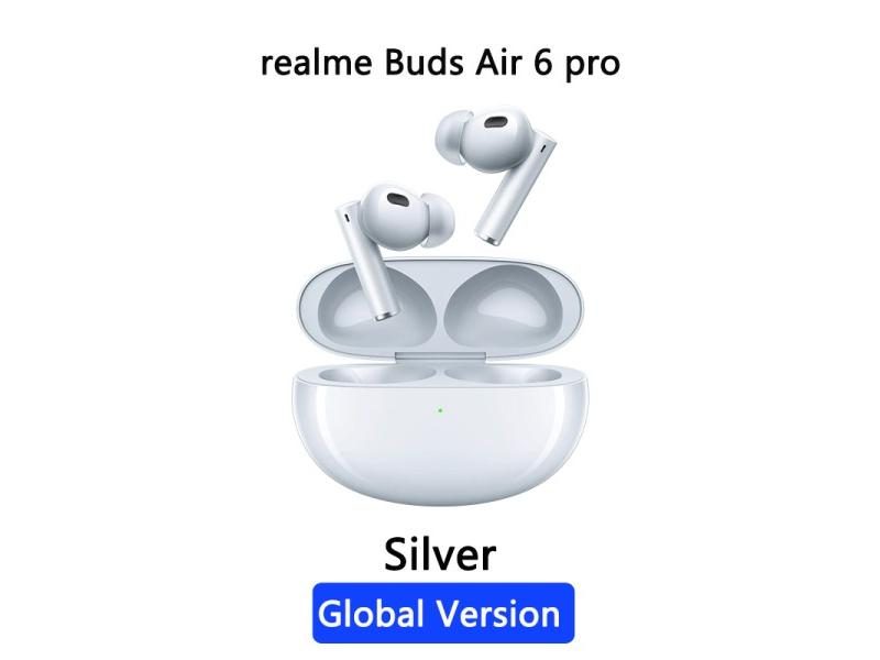 Global Version Realme Buds Air 6 Pro True Wireless Earphone 50dB Deep Sea Noise Carousel 1