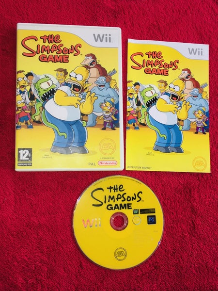 The Simpsons Game - NEAR NEW Wii Game64153717051266110