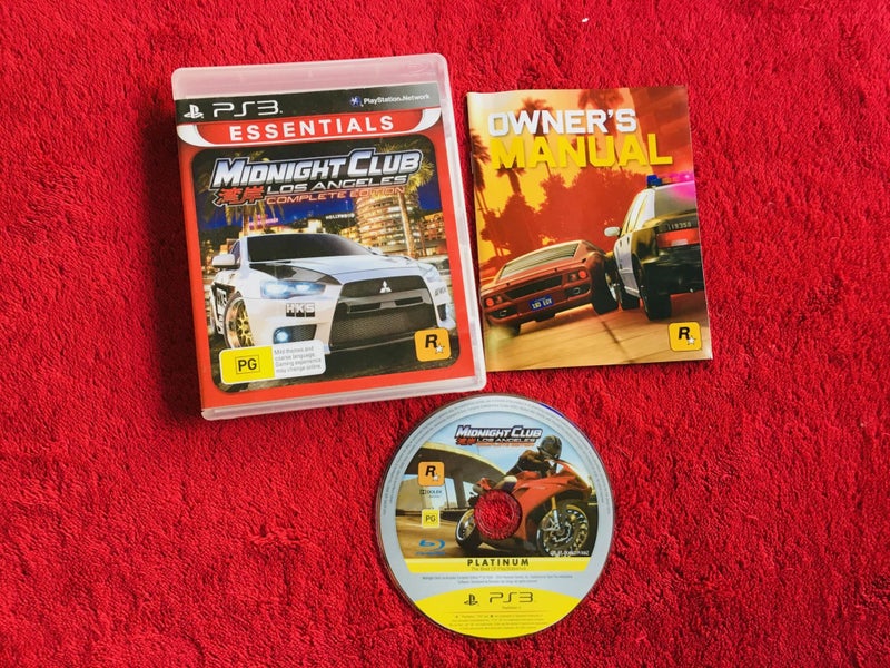 Midnight Club: Los Angeles Complete - PS3 Game Carousel 1