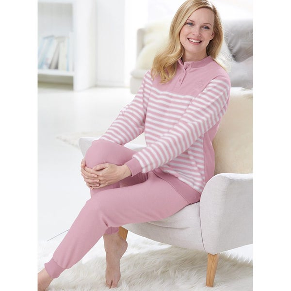 Never be cold again at night - M - pink - thermal PJ's - yummy!! Carousel 1