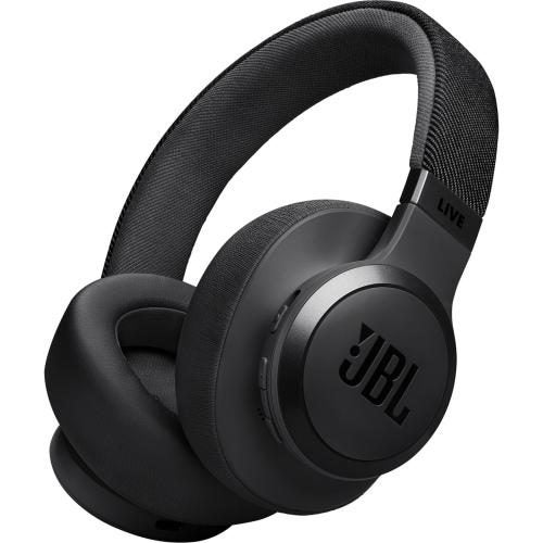 JBL Live 770NC Wireless Over-Ear Noise Cancelling Headphones - Black True Carousel 1