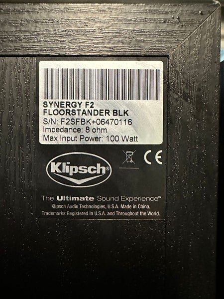 Klipsch Synergy F2 Floor Standers Carousel 6