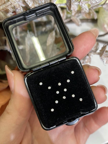 $1 RES ~ Buy Now $1800 * 0.26ct Natural Diamonds x12 Layout62864731410178111