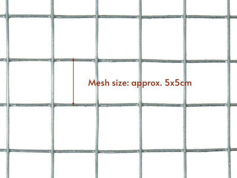 Wire Netting Mesh Galvanised Fence 30M - 5x5cm Carousel 7