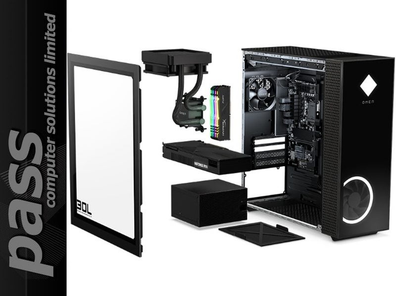 hp Omen 30L Desktop - i7-10700KF 3.8GHz, RTX 2080 TI, 64GB, 1TB NVMe SSD + 2TB Carousel 4