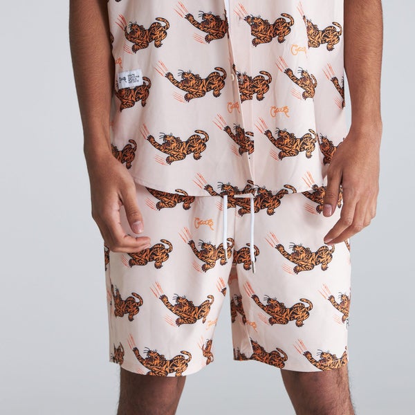 Crate Men's Tiger All Over Swim Shorts Carousel 2