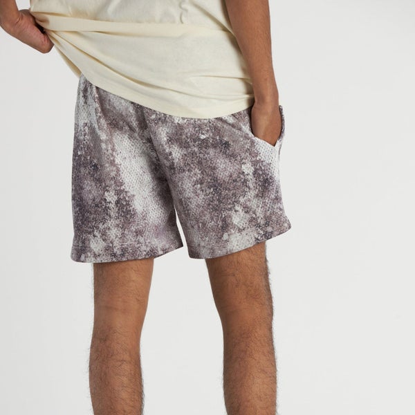 Crate Men's Pattern Script Mesh Shorts Carousel 7