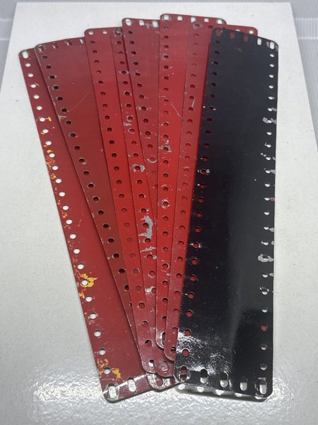 Meccano PN 197 12.5” Strip Plate x 8 Carousel 1