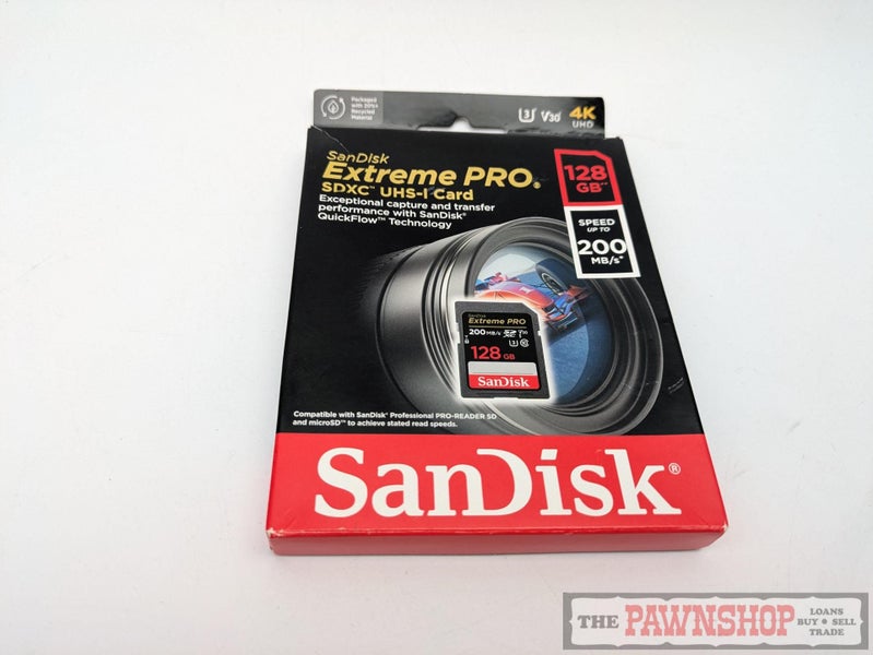 Sandisk Extreme Pro 128GB SD Card ~ UHS-1 Card Carousel 2