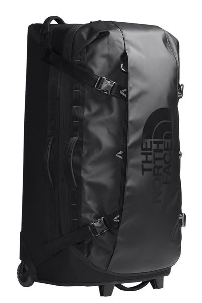 The North Face Base Camp Rolling Thunder 92cm Checked Suitcase Black Carousel 1
