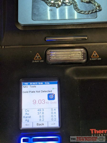 Curb Link Chain in 9ct Yellow Gold 33.6 Grams 55CM Carousel 7