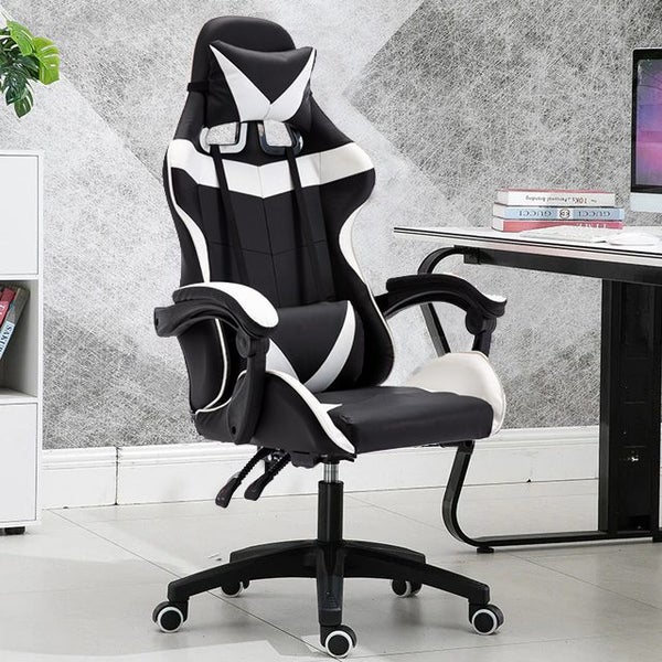 Gaming Chair Black & White New62863220045953112