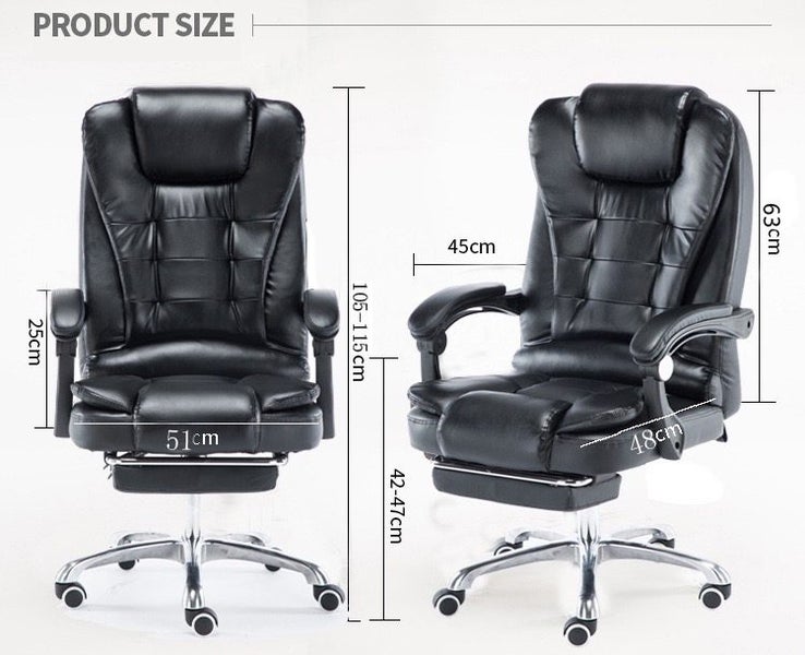 Workspace Executive Office Chair Brown Carousel 6