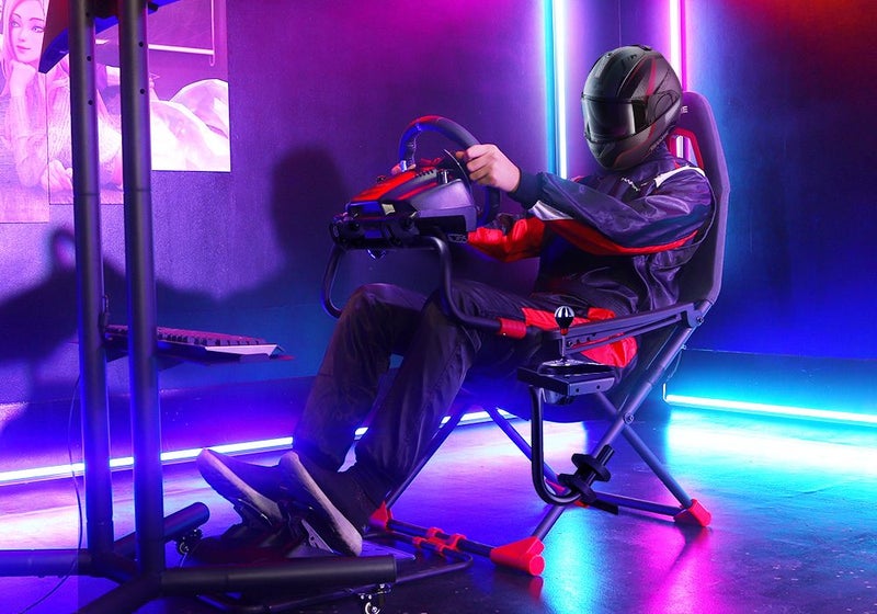 Sim Steering Racing Simulator Wheel Stand Carousel 1
