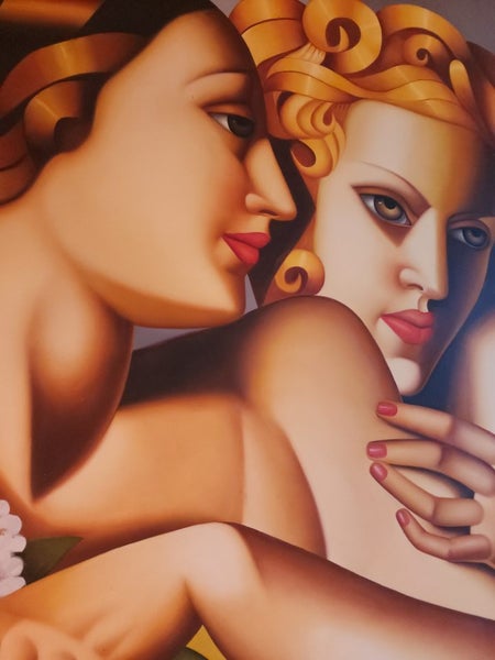Tamara De Lempicka handpainted replica Carousel 6