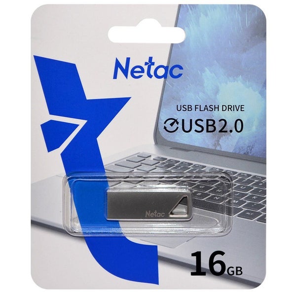 Netac U326 USB2 Flash Drive 16GB UFD Zinc alloy Carousel 2