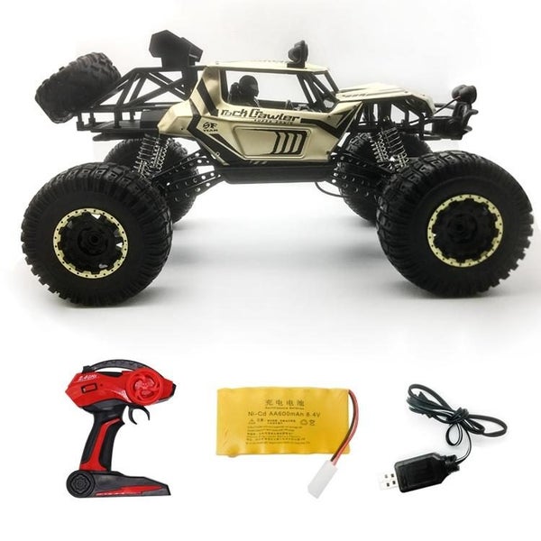 1:8 Alloy Remote Control Climbing Car Off Road Vehicle Toy Gold Remote Controll Carousel 1