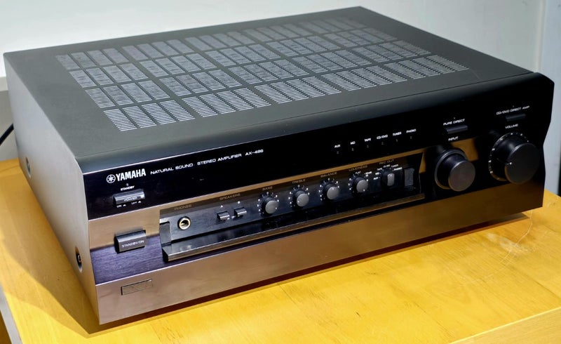 Yamaha AX-496 Stereo Integrated Amplifier 85w 8ohms Phono Mint Condition Solid!62947153065218112