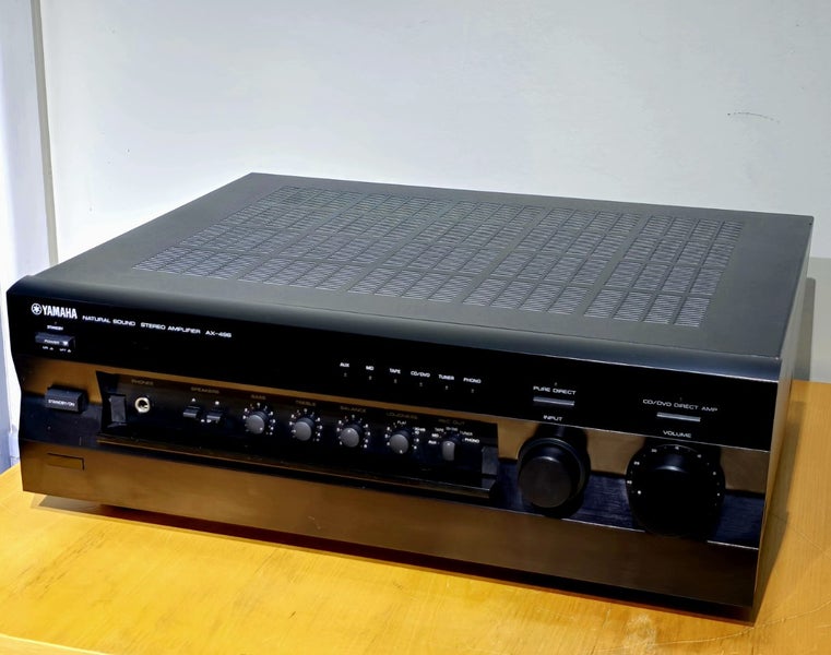 Yamaha AX-496 Stereo Integrated Amplifier 85w 8ohms Phono Mint Condition Solid!62947153065218114