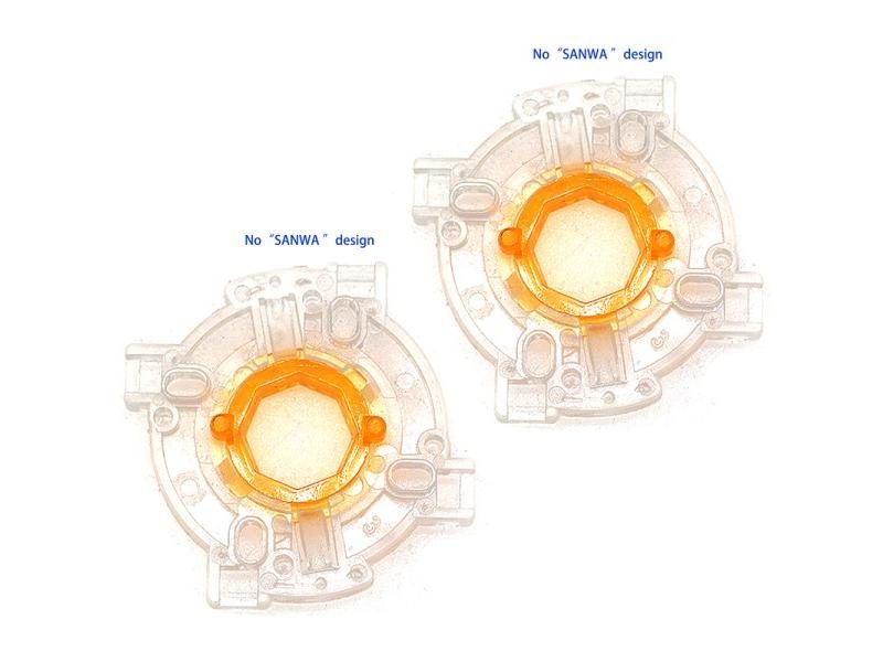 2X Copy Sanwa GT8 Restrictor Octagonal Square Round Gate Compatible Jlf Tp 8 YT Carousel 1