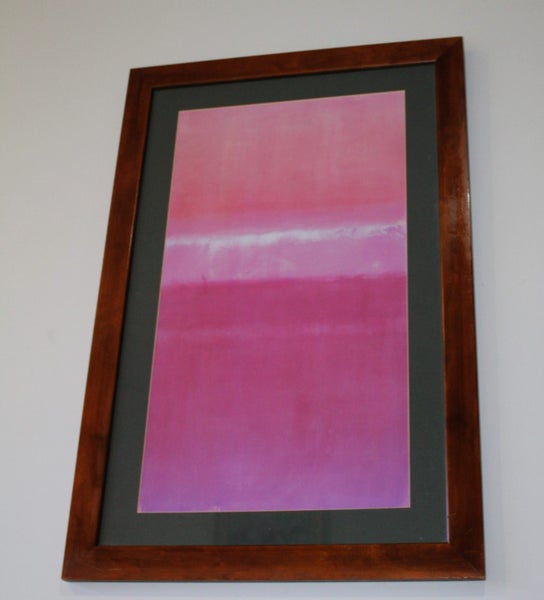+++ STRIKING "MARK ROTHKO 'UNTITLED(RED)' " PRINT +++ Carousel 1