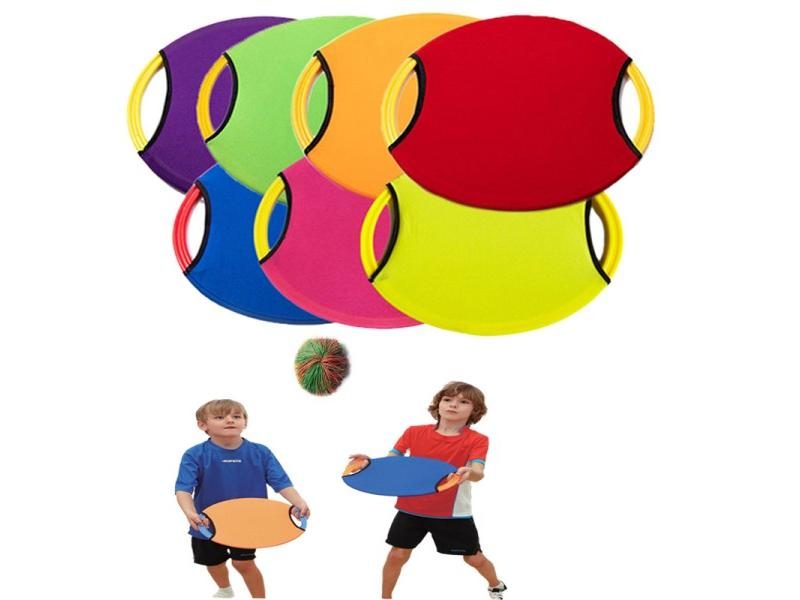 35cm Bouncing Circle Throwing Training Sensory Toy Kids Outdoor Games Balance Carousel 1