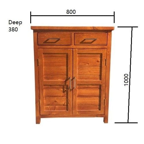 Shoe Cabinet Natural Carousel 2