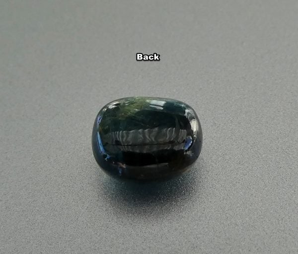 2.74CT UNHEATED CUSHION CAB 100% NATURAL GREEN BLUE SAPPHIRE Carousel 3