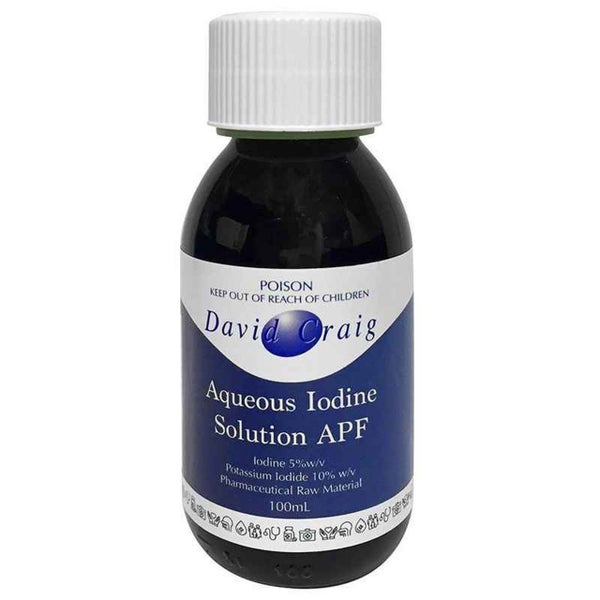 David Craig Iodine Solution 100ml Carousel 1