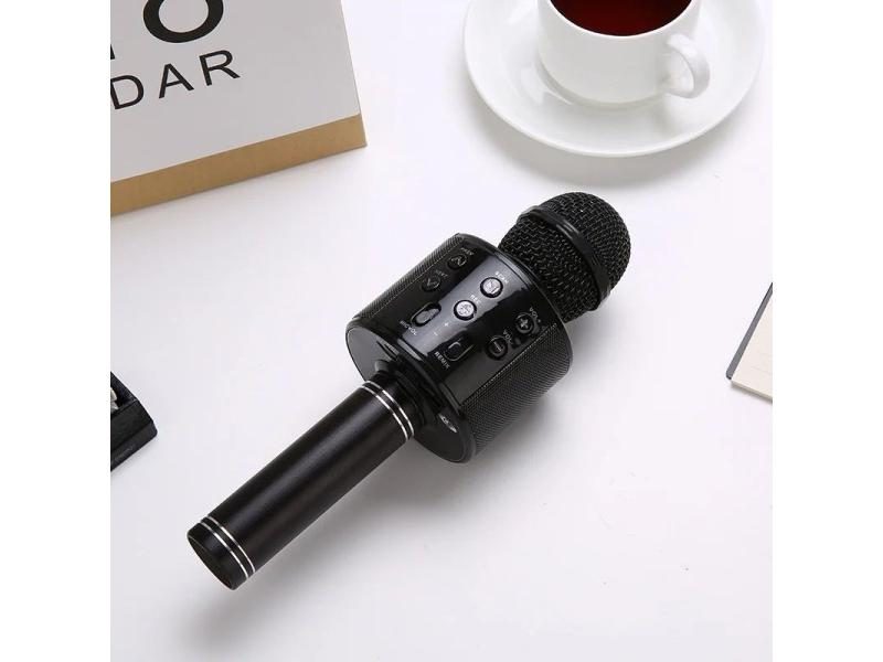 Ws858 Professional Handheld Wireless Karaoke Microphone Usb Speaker Microphone Carousel 1