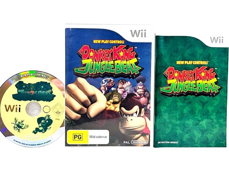 DONKEY KONG: Jungle Beat (Wii) *MINT COMPLETE* Carousel 2