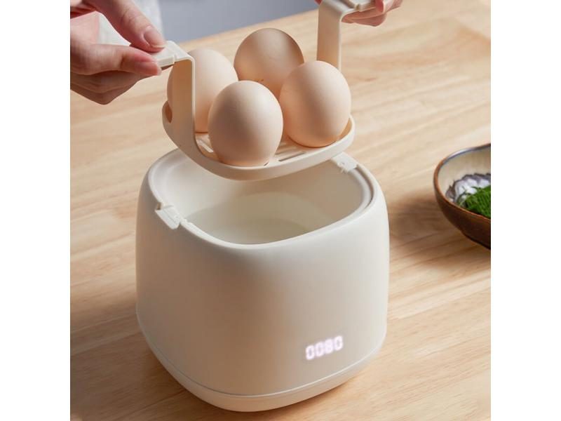 Smart Egg Cooker 300W Electric Egg Boiler Breakfast Machine Egg Custard Carousel 1