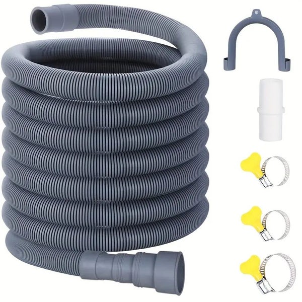 Washing Machine Drain Hose Flexible Dishwasher Drain Hose Extension Kits Carousel 1